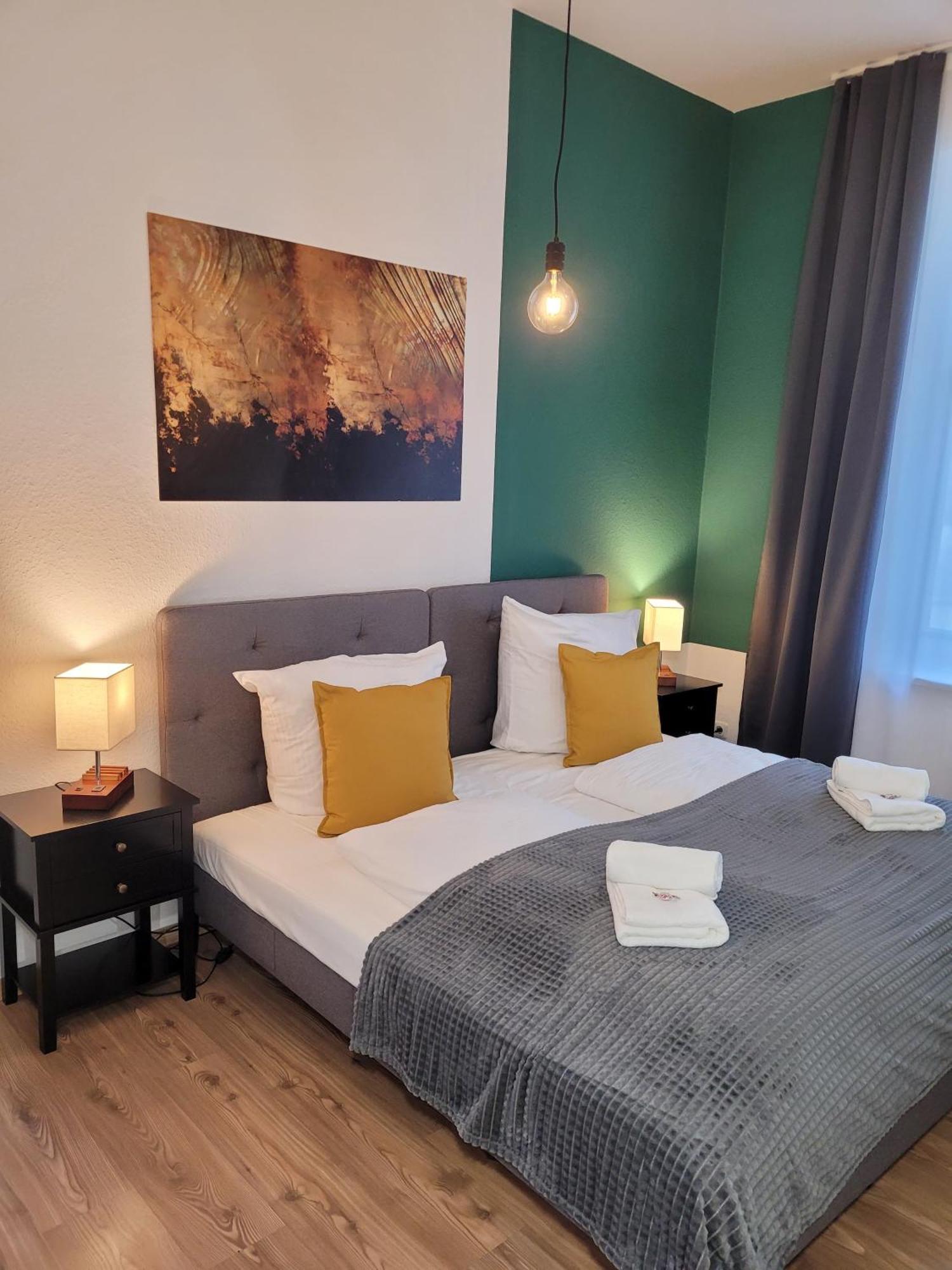 T21 - Apartment Direkt Im Zentrum Mit Parkplatz Chemnitz Exterior foto