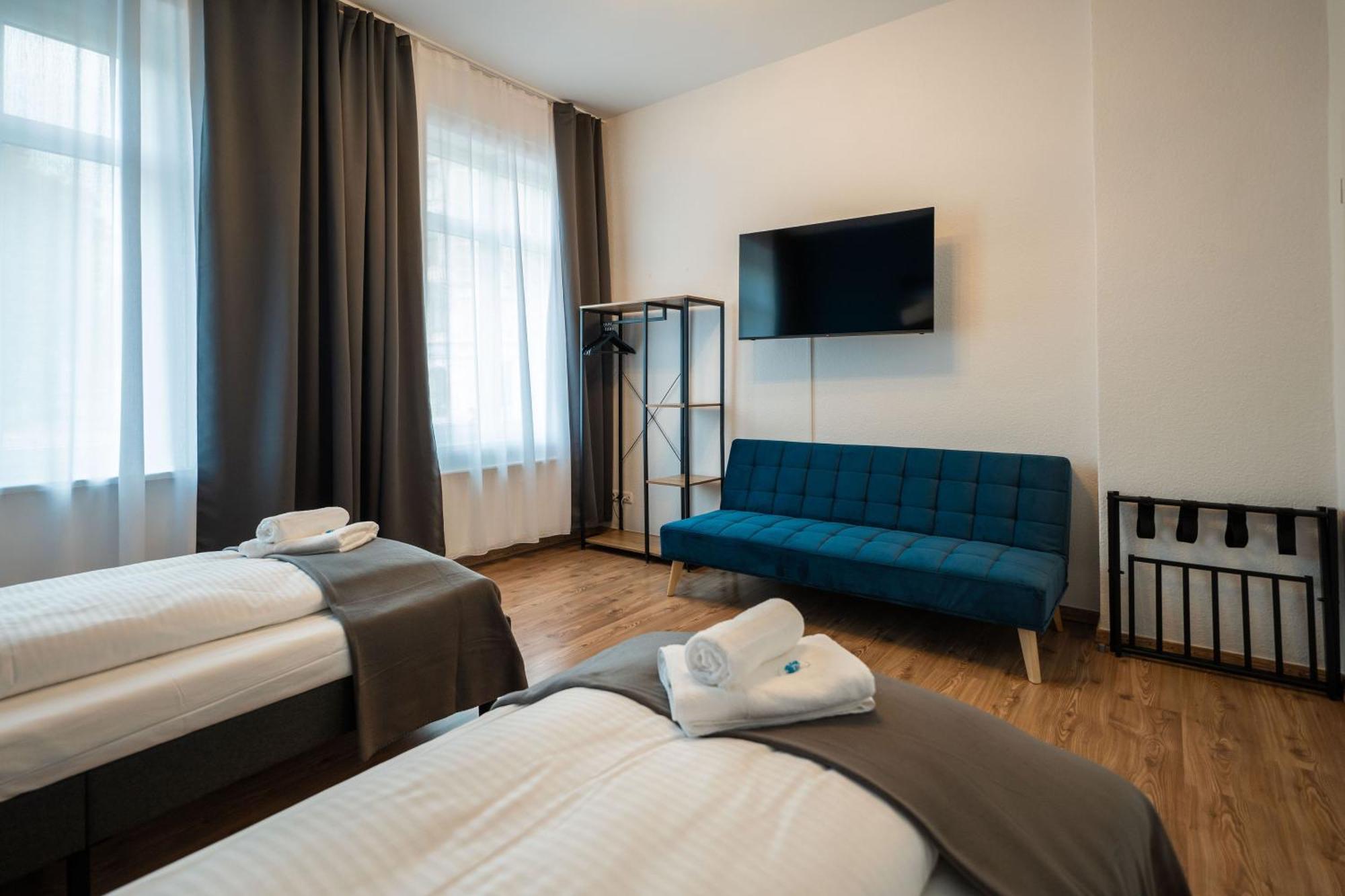 T21 - Apartment Direkt Im Zentrum Mit Parkplatz Chemnitz Exterior foto