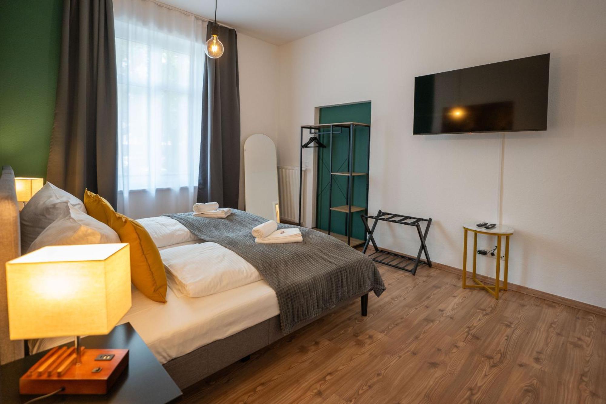 T21 - Apartment Direkt Im Zentrum Mit Parkplatz Chemnitz Exterior foto